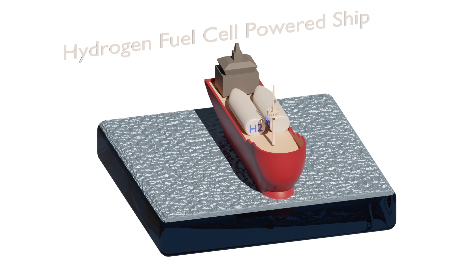 H2 Powered Ship